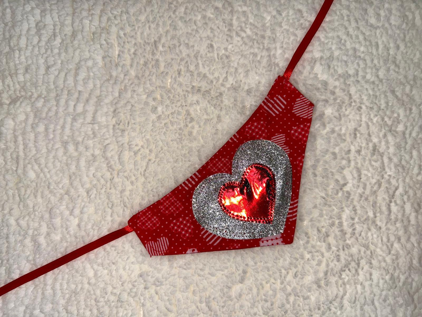 Red Tuxedo Heart Female