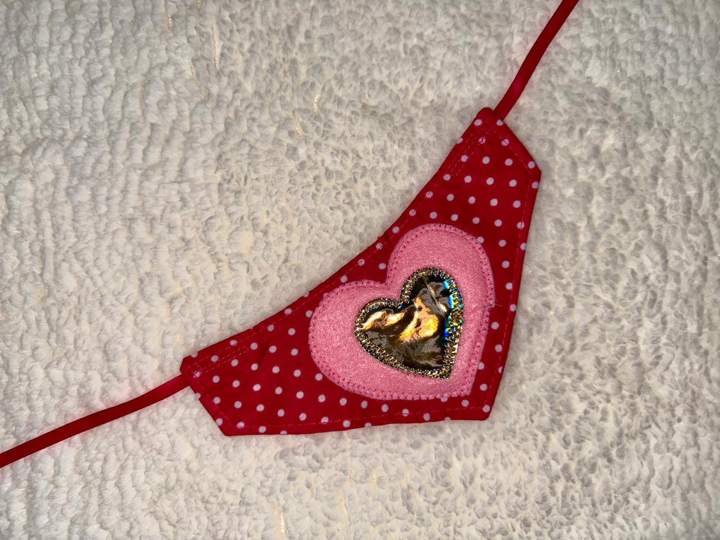 Red Tuxedo Heart Female