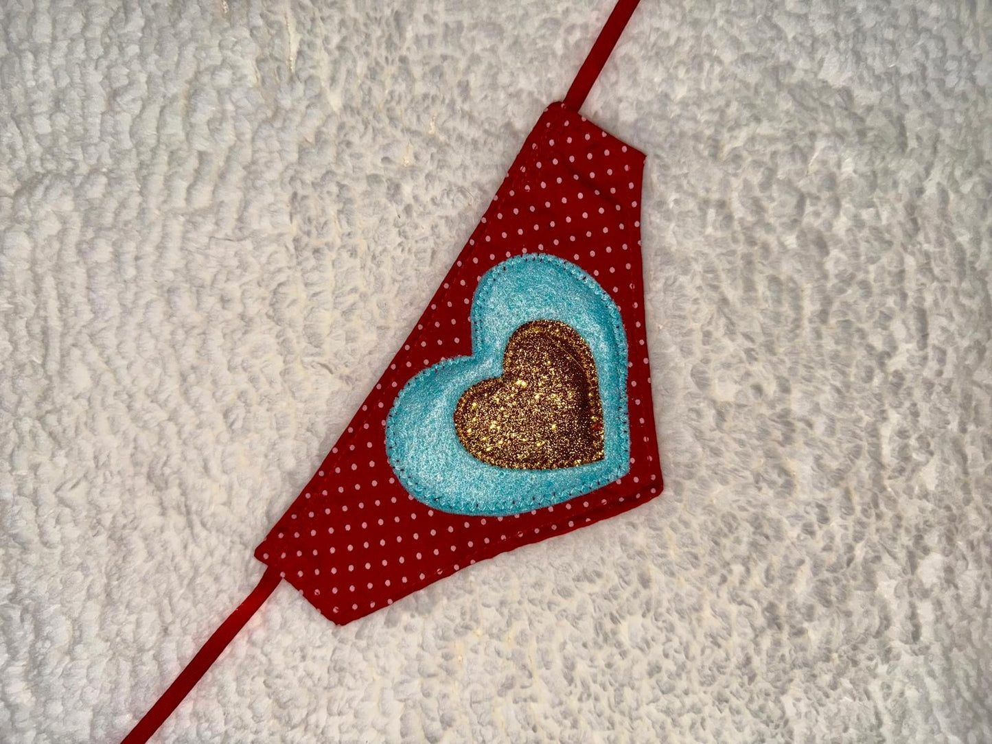 Red Tuxedo Heart Female