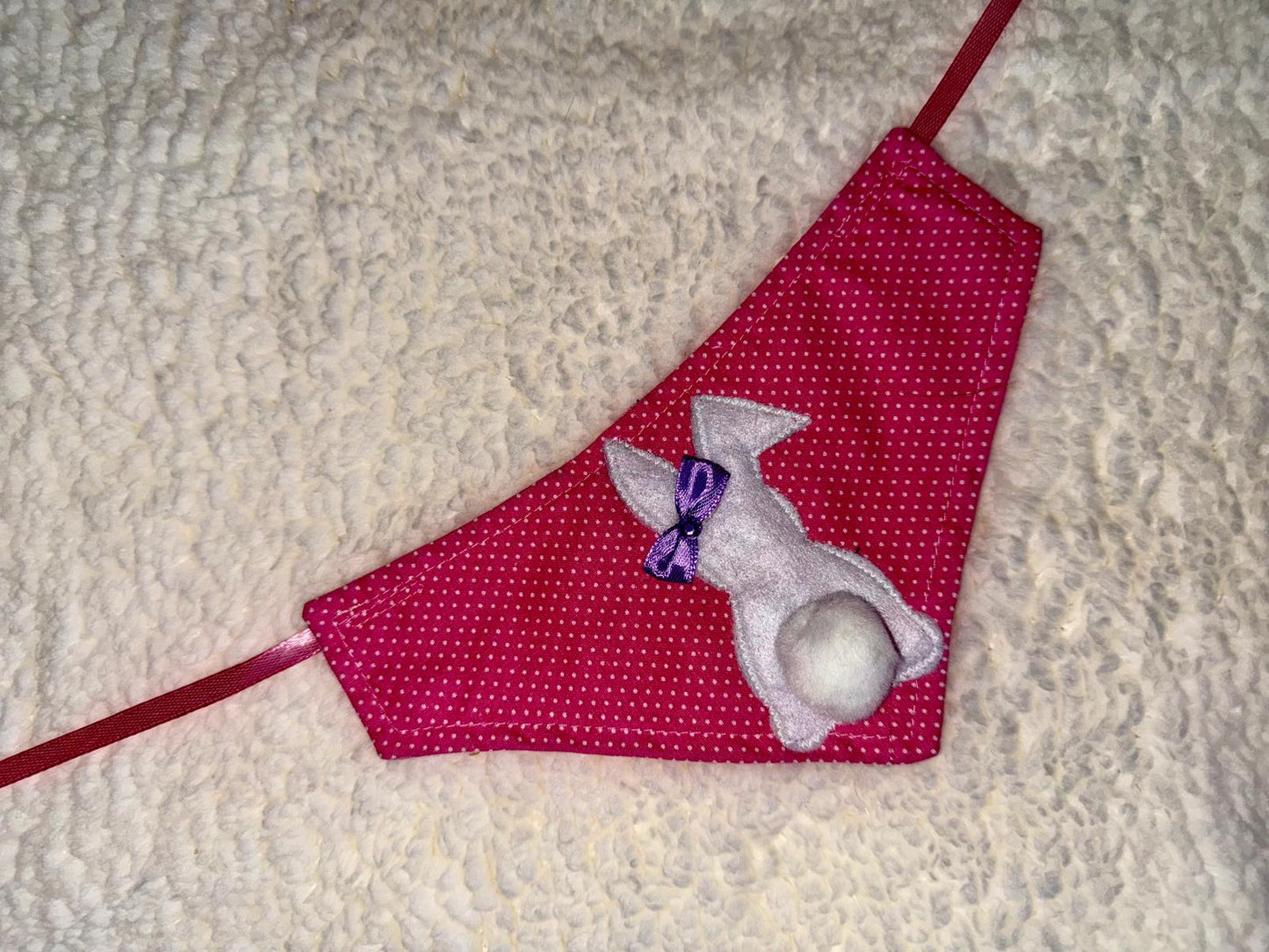 Pink Tuxedo Bunny