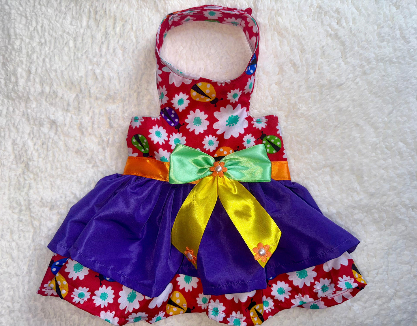 Pet Dress W/Ribbon