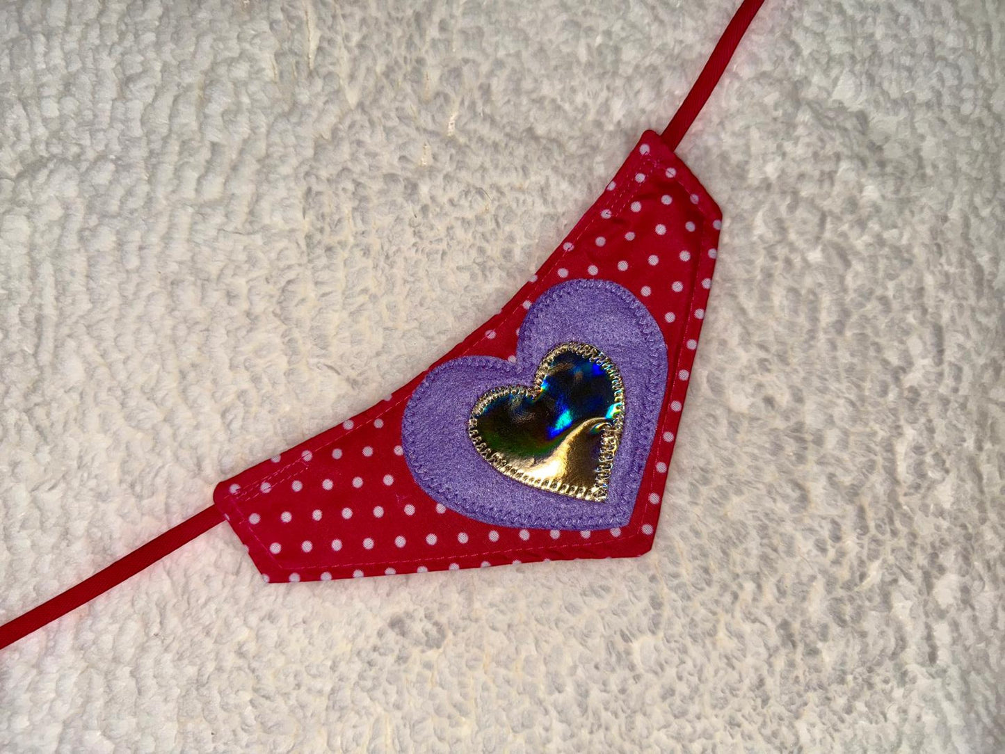 Red Tuxedo Heart Female