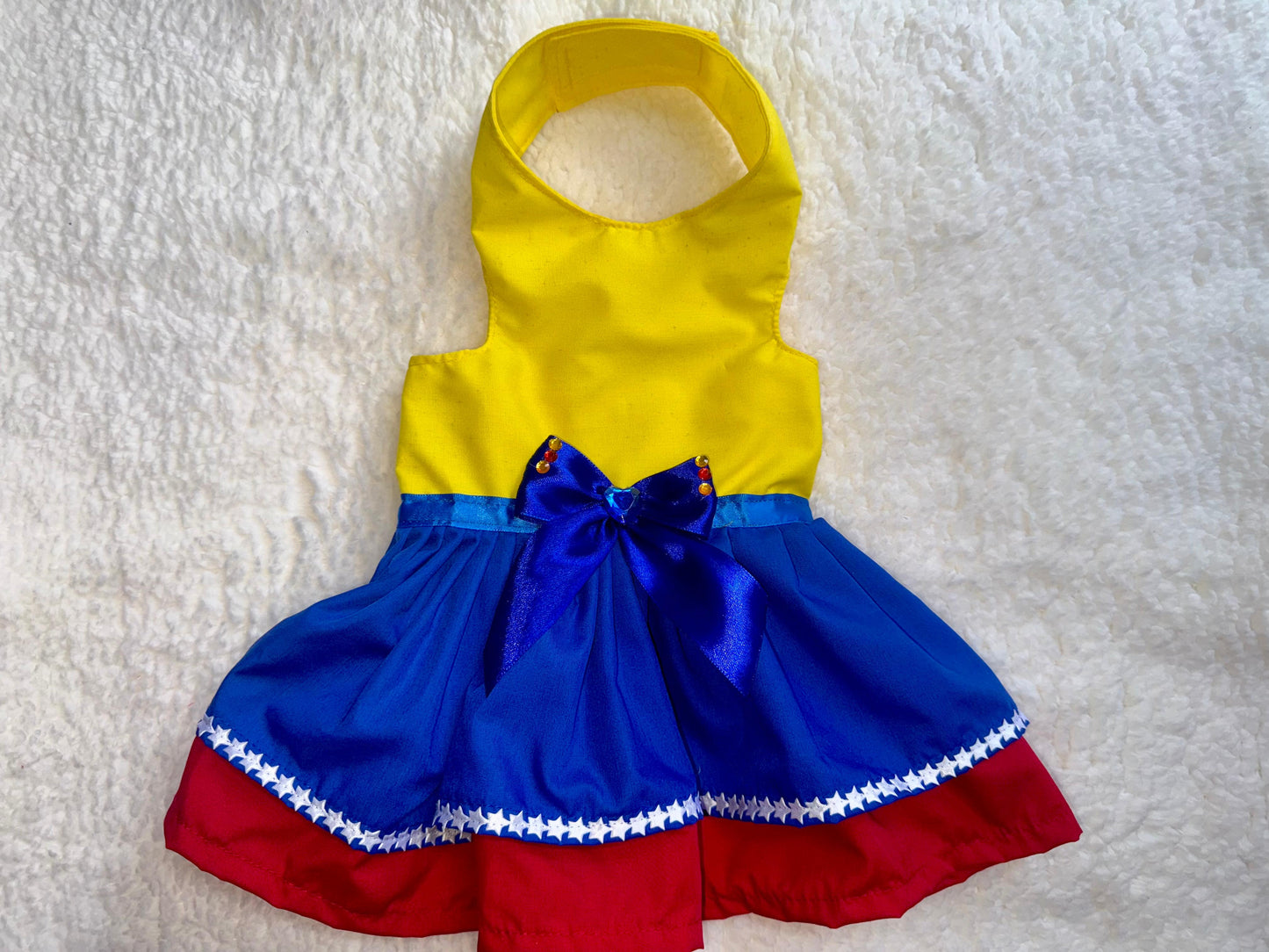 Pet Dress W/Ribbon