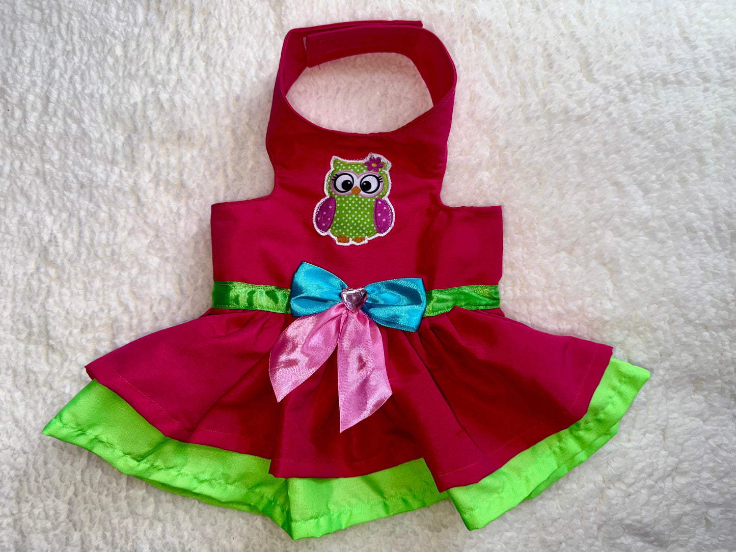 Pet Dress W/Ribbon